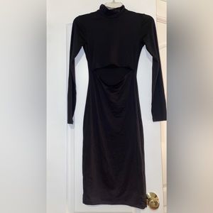 NWOT FOREVER 21 sexy black dress